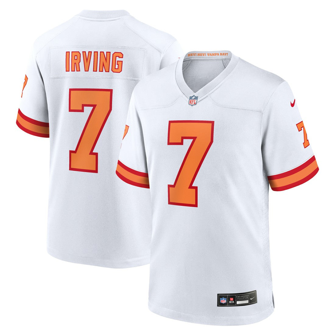 Bucky Irving '76  Game Jersey - Tampa Bay Buccaneers Jerseys