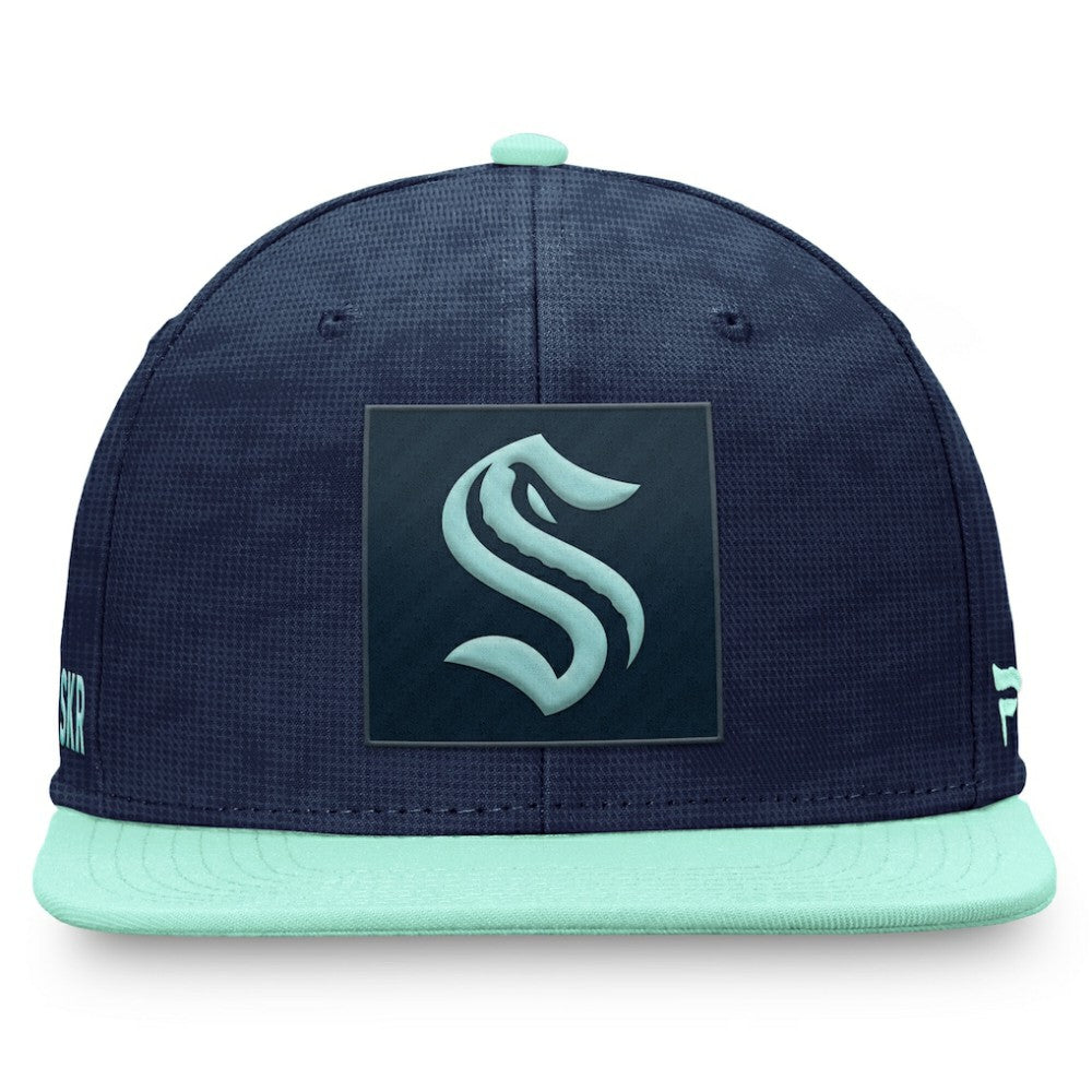 NHL Seattle Kraken Fanatics Authentic Pro Rink Snapback Hat
