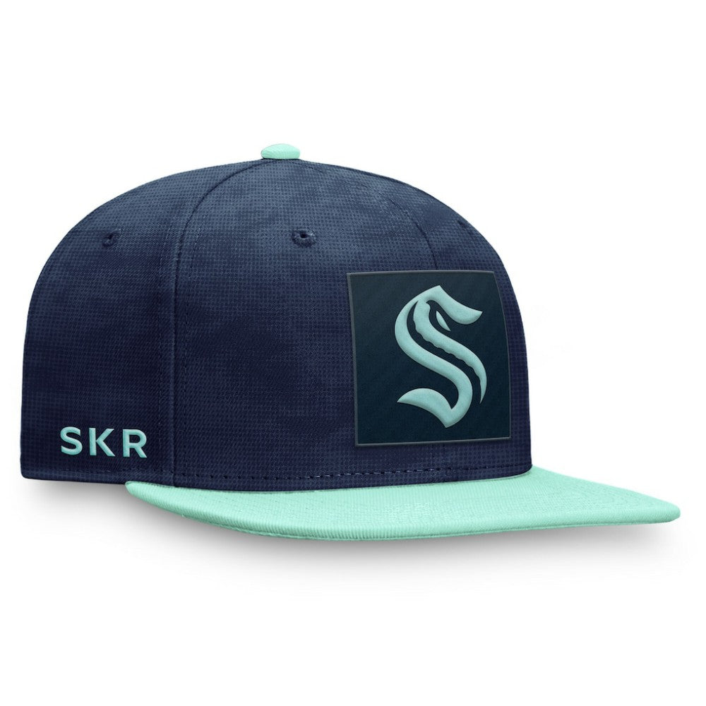 NHL Seattle Kraken Fanatics Authentic Pro Rink Snapback Hat