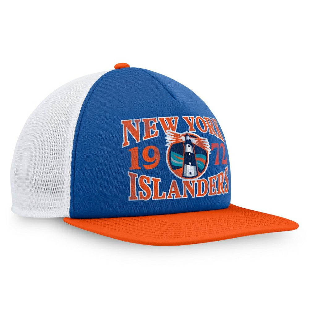 NHL New York Islanders Fanatics Heritage Foam Front Adjustable Trucker Hat