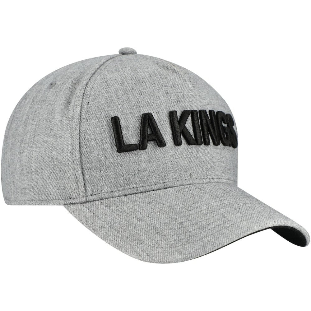 NHL Los Angeles Kings Fanatics Elements A-Frame Leather Strapback Hat
