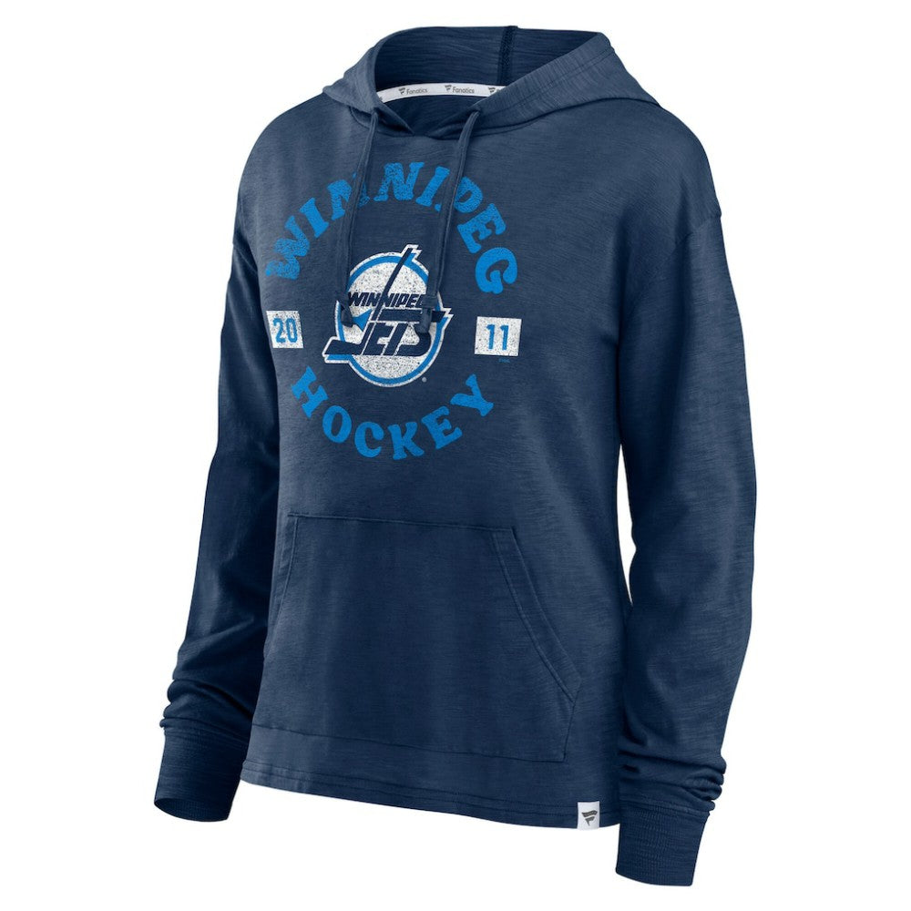 NHL Winnipeg Jets Fanatics Women's Faded Pullover Hoodie