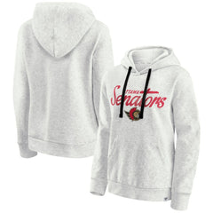 NHL Ottawa Senators Fanatics Women's True Classics Quilted Pullover Hoodie