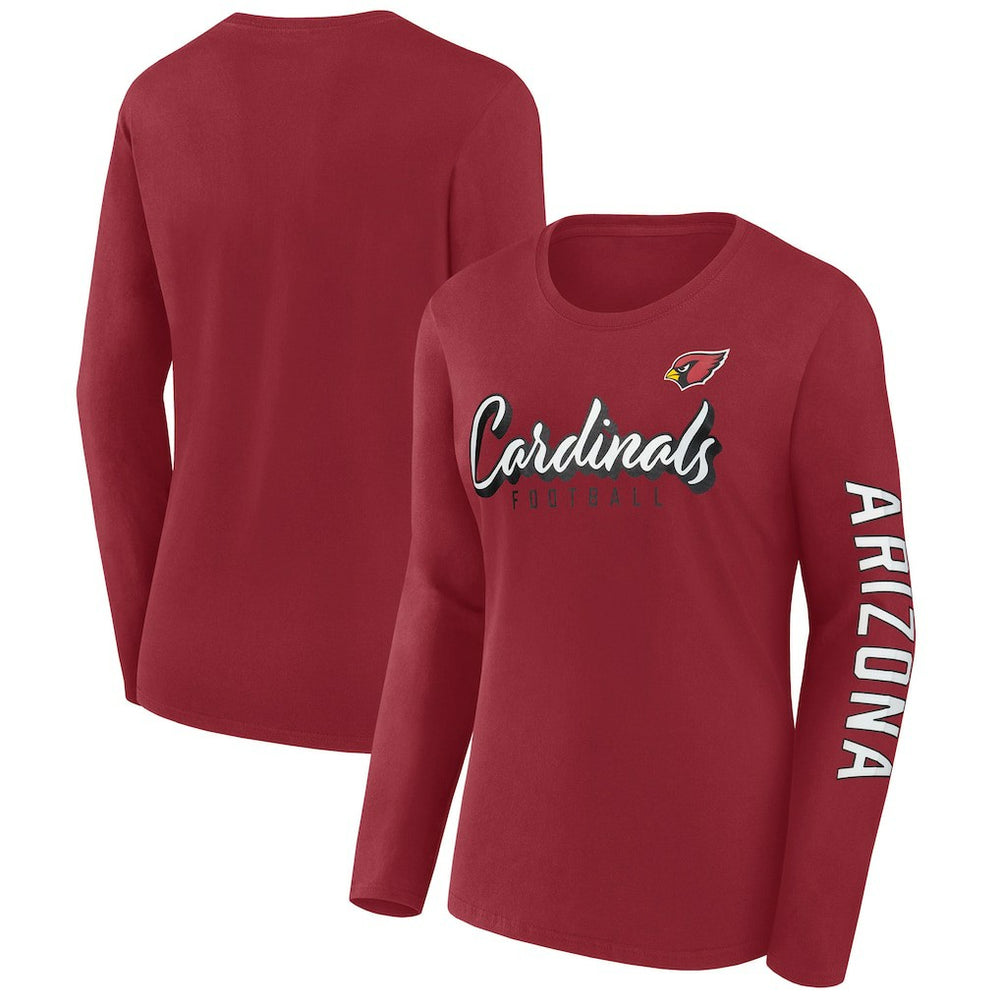 Women's Cheerleader Long Sleeve T-Shirt - Arizona Cardinals T-shirts