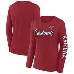 Women's Cheerleader Long Sleeve T-Shirt - Arizona Cardinals T-shirts