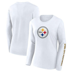 Women's Long Sleeve T-Shirt - Pittsburgh Steelers T-shirts