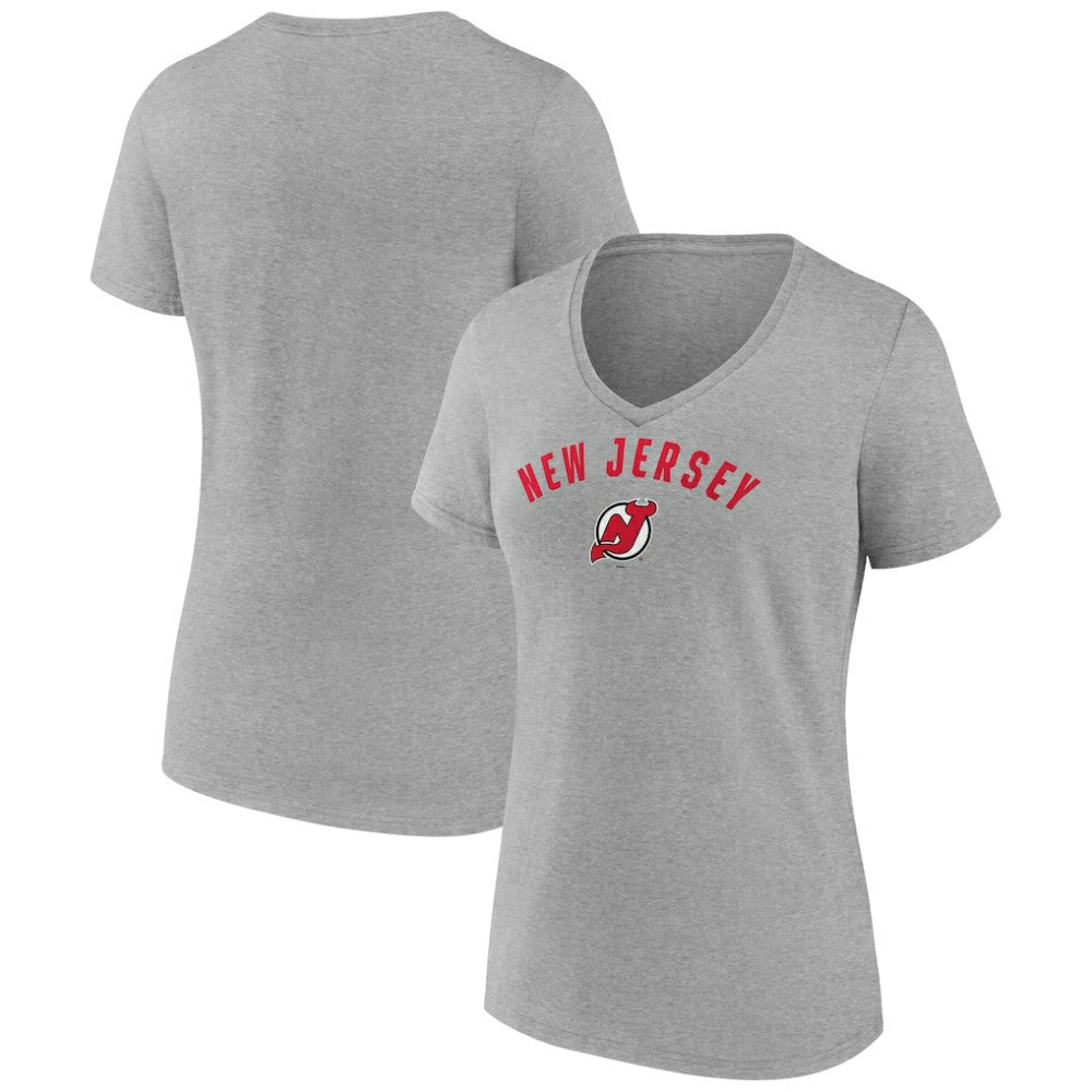 NHL New Jersey Devils Fanatics Women's V-Neck T-Shirt