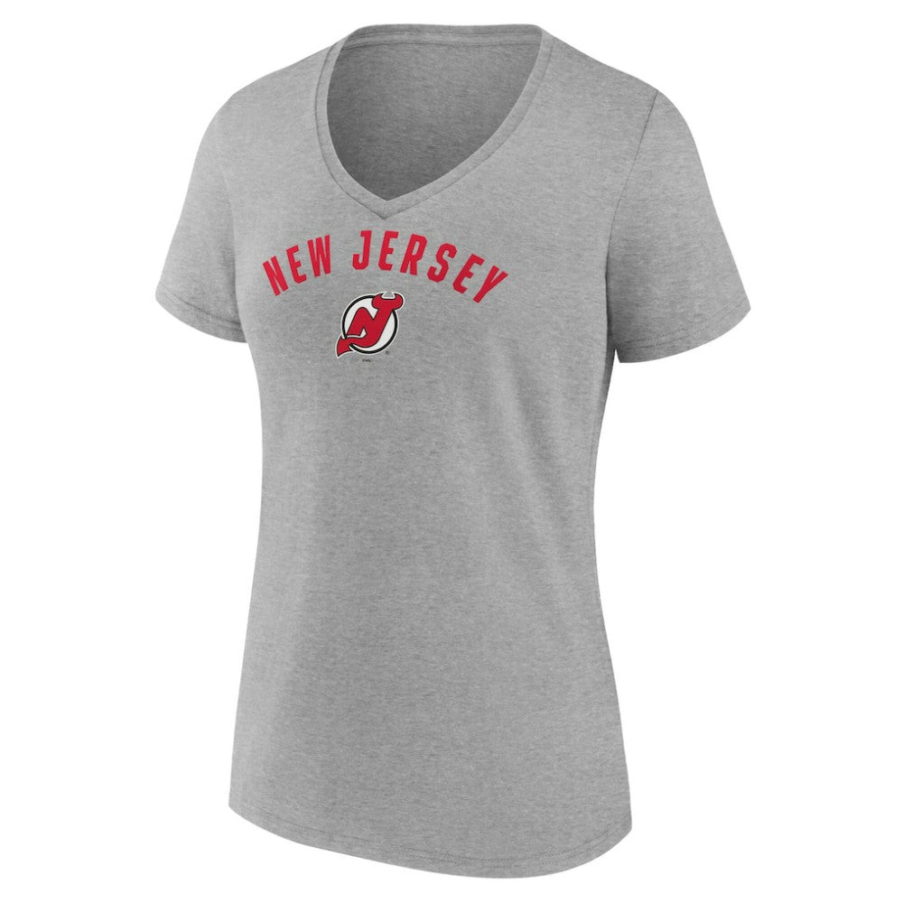 NHL New Jersey Devils Fanatics Women's V-Neck T-Shirt