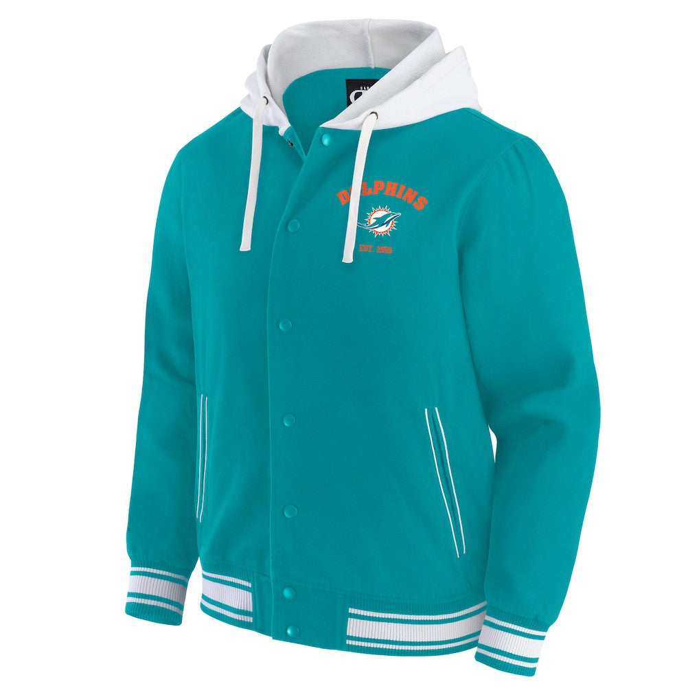 Darius Rucker Collection Full-Snap Hoodie Jacket - Miami Dolphins Hoodies