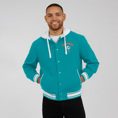 Darius Rucker Collection Full-Snap Hoodie Jacket - Miami Dolphins Hoodies