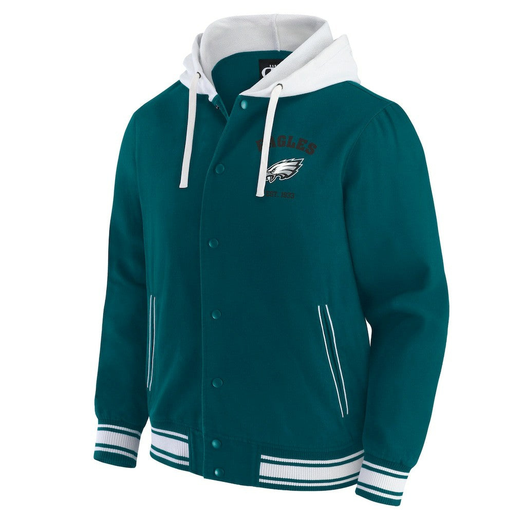 Darius Rucker Collection Full-Snap Hoodie Jacket - Philadelphia Eagles Hoodies