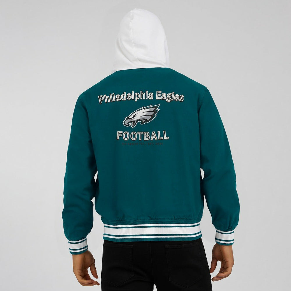 Darius Rucker Collection Full-Snap Hoodie Jacket - Philadelphia Eagles Hoodies