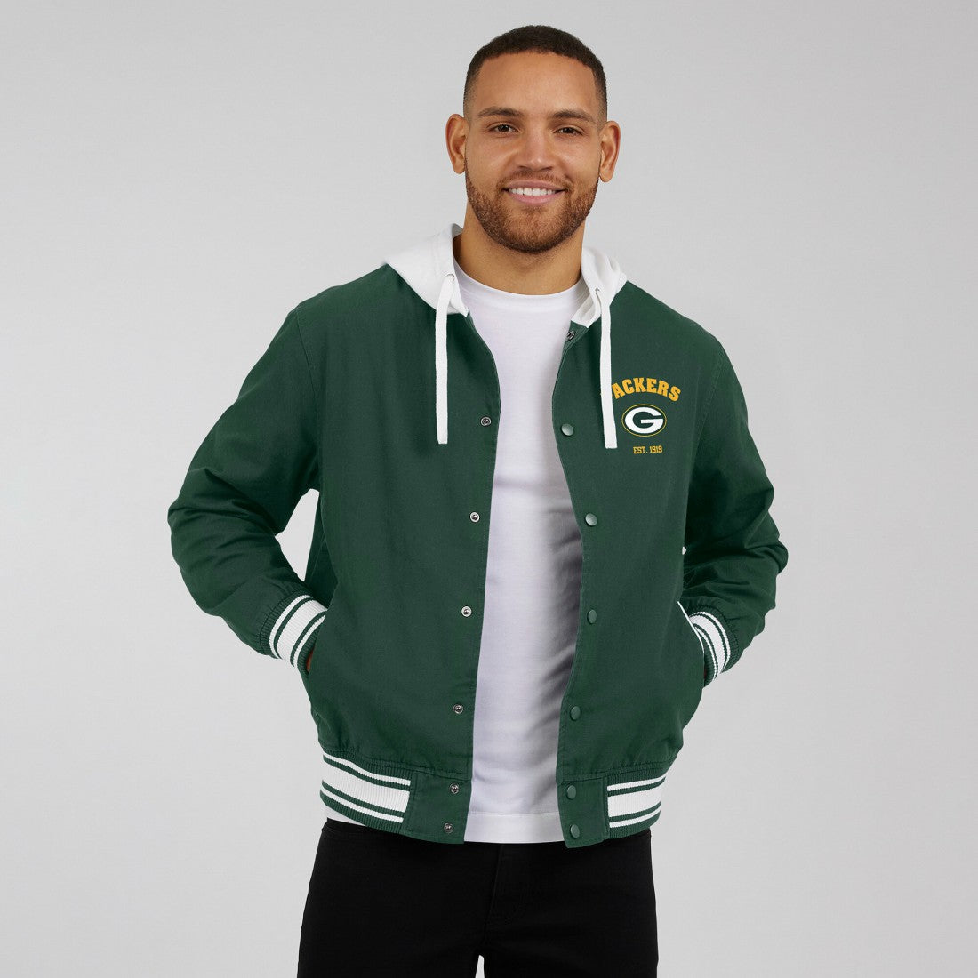 Darius Rucker Collection Full-Snap Hoodie Jacket - Green Bay Packers Hoodies