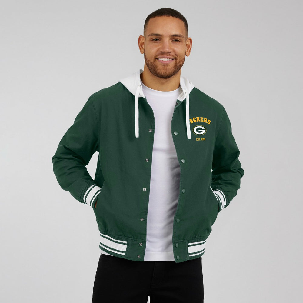Darius Rucker Collection Full-Snap Hoodie Jacket - Green Bay Packers Hoodies