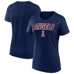 Navy Los Angeles Angels Fanatics Women's Risk T-Shirt