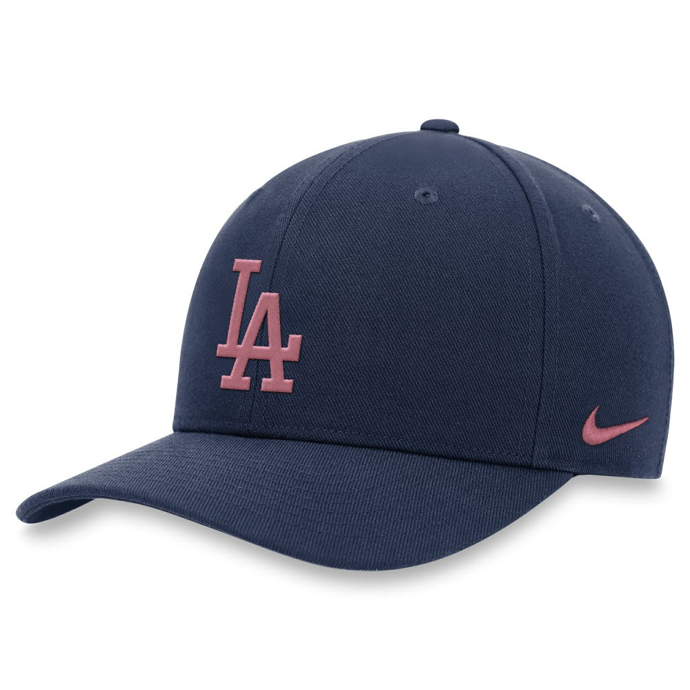 Navy Los Angeles Dodgers Nike Club Performance Adjustable Hat