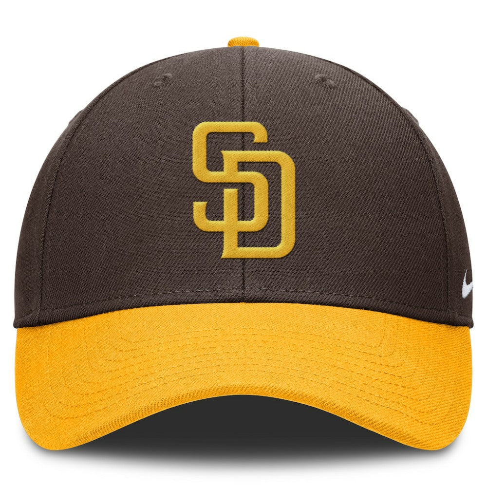Brown San Diego Padres Nike Club Performance Adjustable Hat