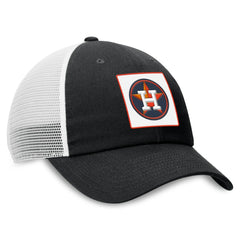 Black Houston Astros Nike Rise Adjustable Trucker Hat