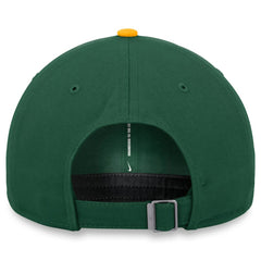 Green/Gold Athletics Nike Club Adjustable Hat