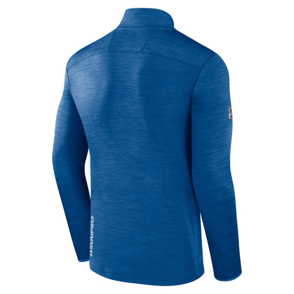 NHL Winnipeg Jets Fanatics Authentic Pro Lightweight Quarter-Zip Pullover