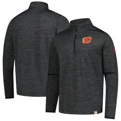 NHL Calgary Flames Fanatics Authentic Pro Lightweight Quarter-Zip Pullover