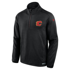 NHL Calgary Flames Fanatics Authentic Pro Rink Quarter-Zip Top
