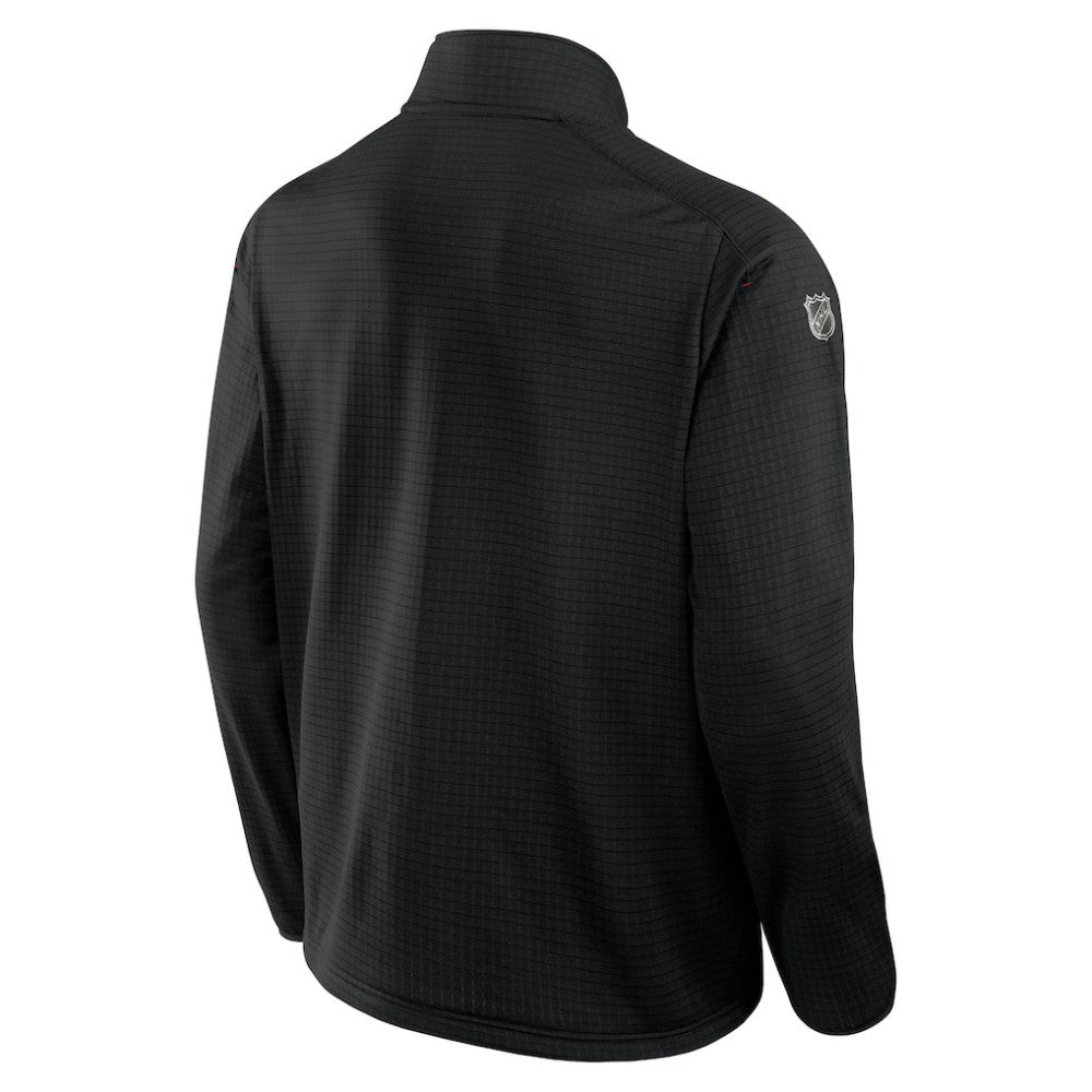 NHL Calgary Flames Fanatics Authentic Pro Rink Quarter-Zip Top