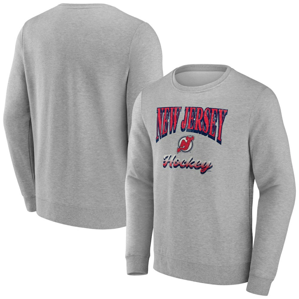 NHL New Jersey Devils Fanatics Light the Candle Fleece Pullover Sweatshirt