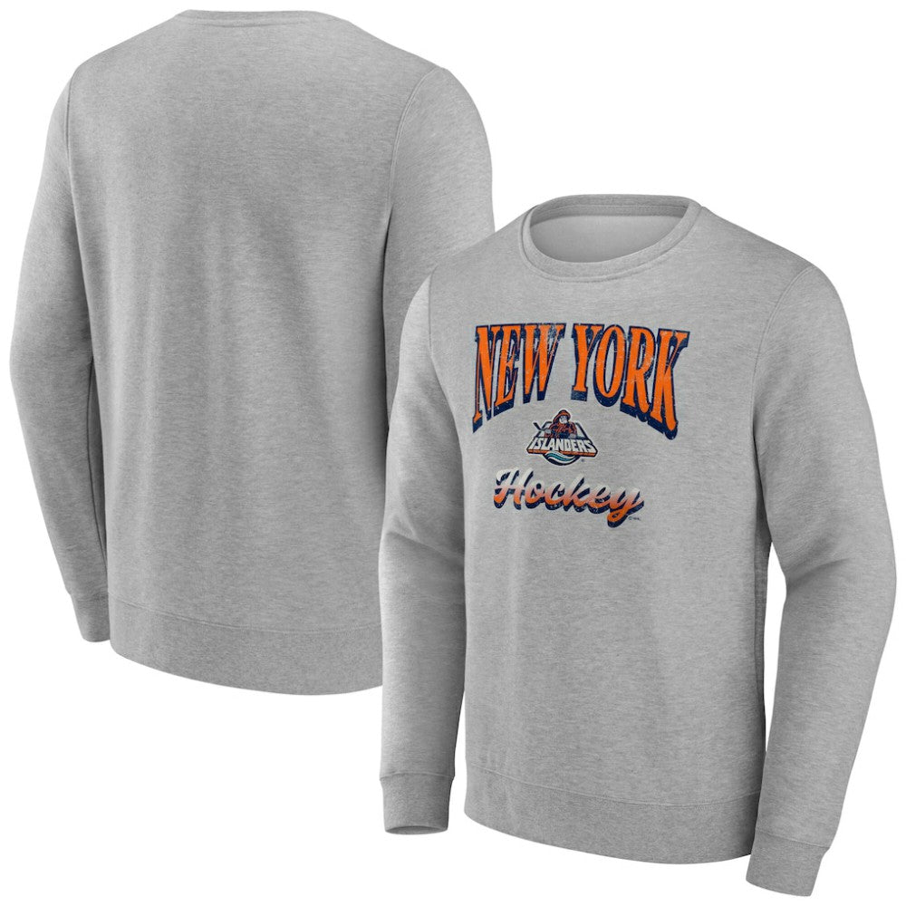 NHL New York Islanders Fanatics Light the Candle Fleece Pullover Sweatshirt
