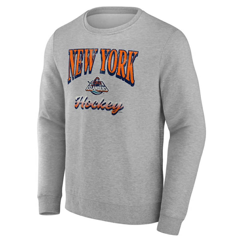NHL New York Islanders Fanatics Light the Candle Fleece Pullover Sweatshirt