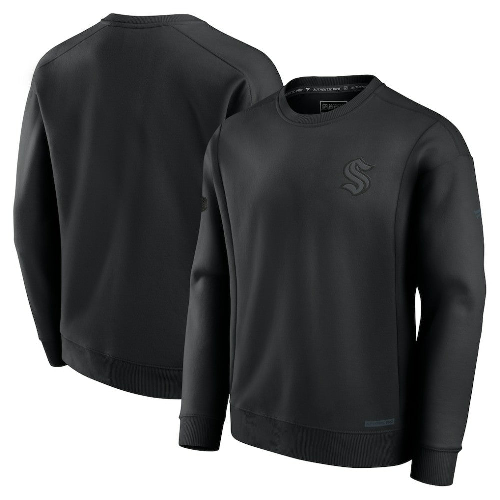 NHL Seattle Kraken Fanatics Authentic Pro Road Fleece Sweatshirt