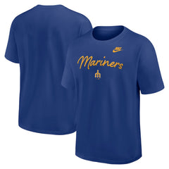 Royal Seattle Mariners Nike Cooperstown Collection Max90 T-Shirt