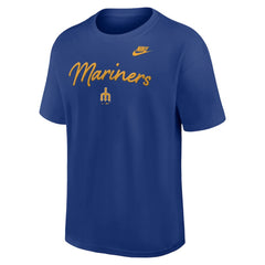 Royal Seattle Mariners Nike Cooperstown Collection Max90 T-Shirt