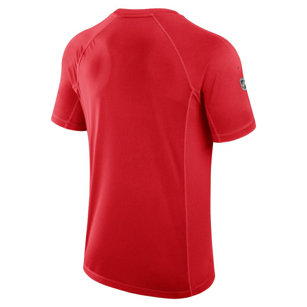 NHL Calgary Flames Fanatics Authentic Pro Rink Tech T-Shirt