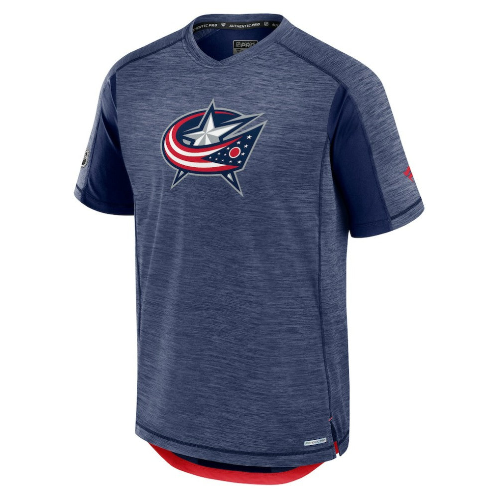NHL Columbus Blue Jackets Fanatics Authentic Pro Rink Performance T-Shirt