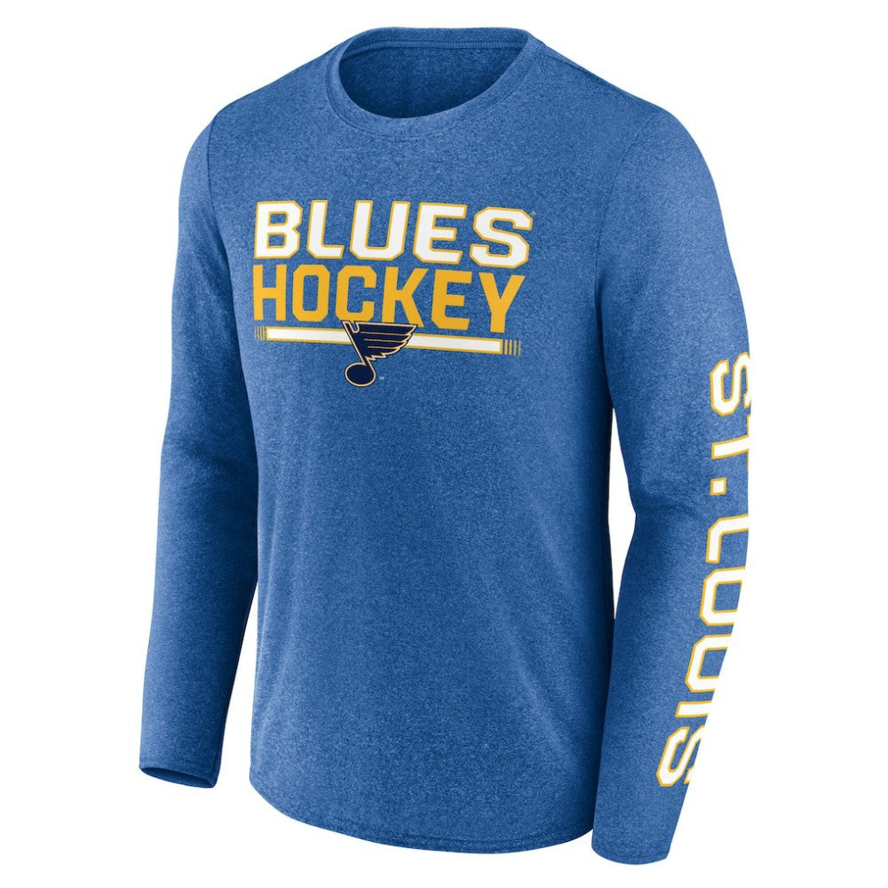NHL St. Louis Blues Fanatics Sweep Iconic Synthetic Long Sleeve T-Shirt