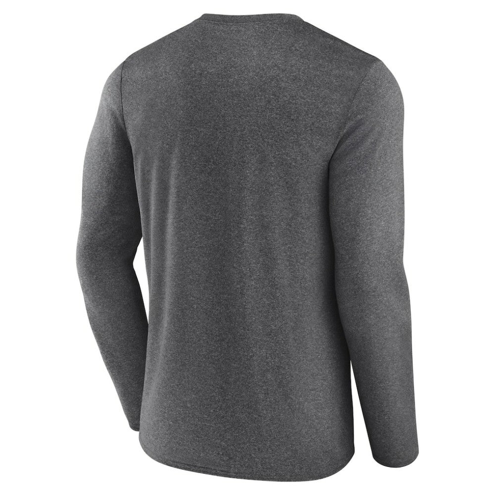 NHL Pittsburgh Penguins Fanatics Sweep Iconic Synthetic Long Sleeve T-Shirt