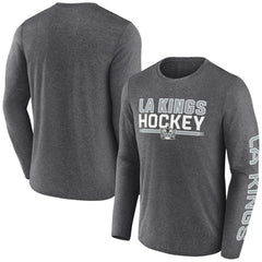 NHL Los Angeles Kings Fanatics Sweep Iconic Synthetic Long Sleeve T-Shirt