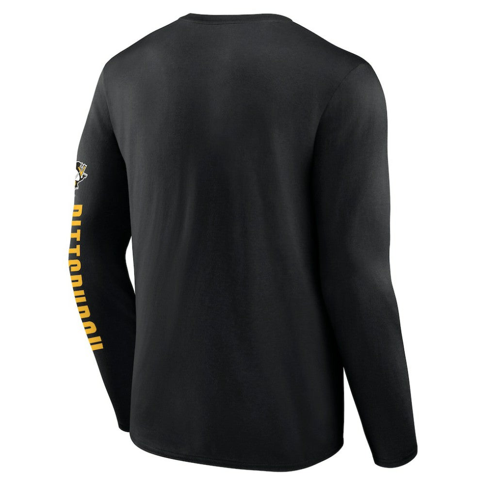 NHL Pittsburgh Penguins Fanatics Headline Long Sleeve T-Shirt
