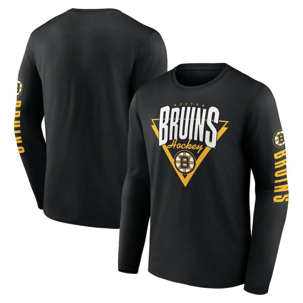 NHL Boston Bruins Fanatics Headline Long Sleeve T-Shirt