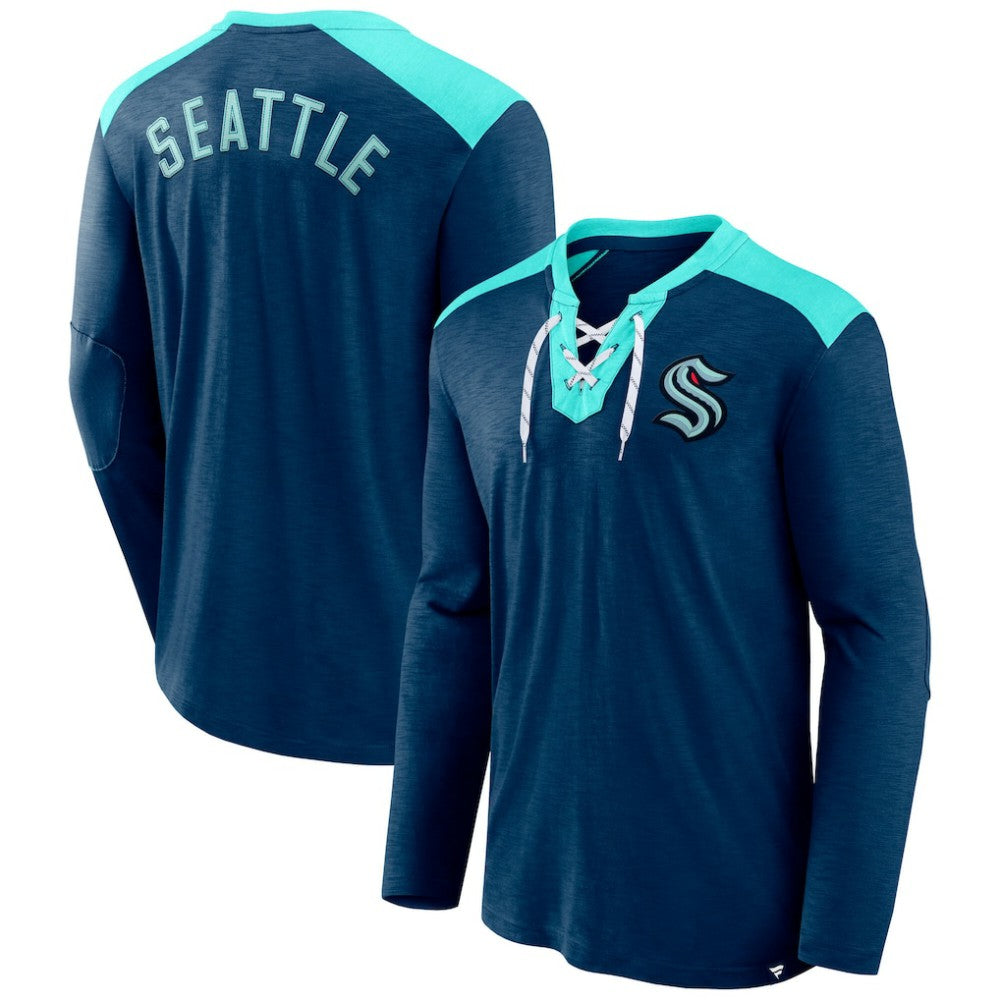 NHL Seattle Kraken Fanatics Iconic Exclusive Long Sleeve T-Shirt