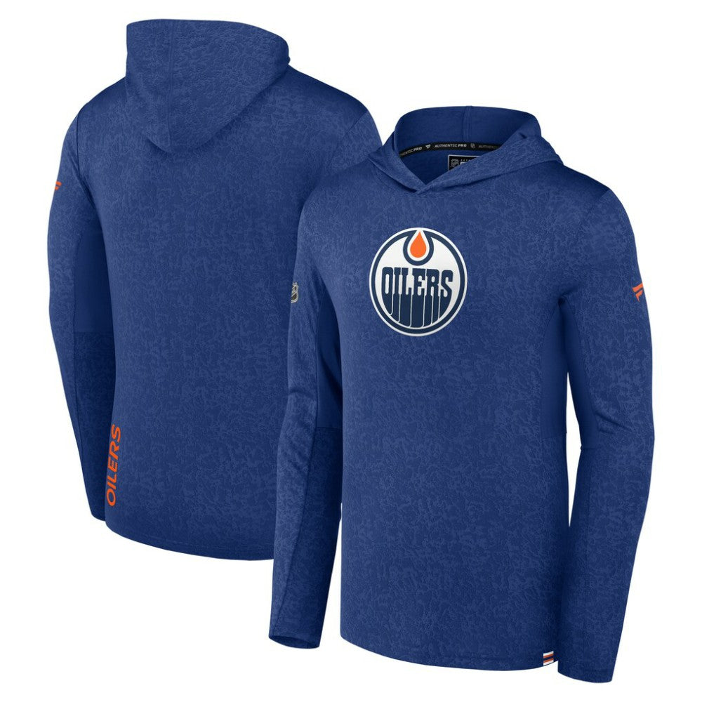 NHL Edmonton Oilers Fanatics Authentic Pro Lightweight Pullover Hoodie