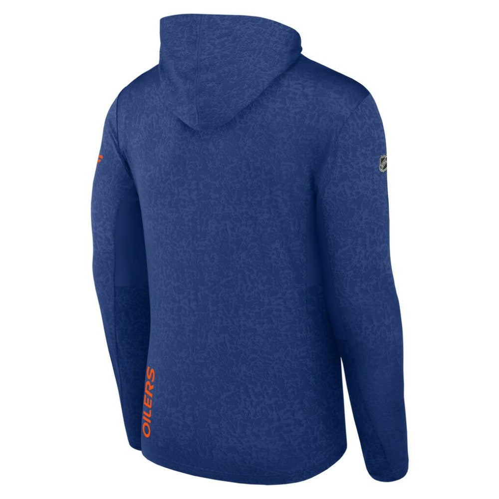 NHL Edmonton Oilers Fanatics Authentic Pro Lightweight Pullover Hoodie