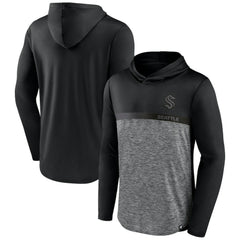 NHL Seattle Kraken Fanatics Iconic Defender Pullover Hoodie