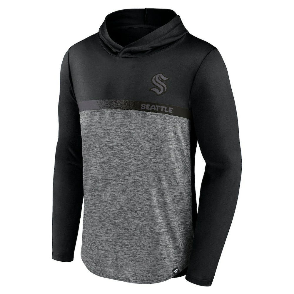 NHL Seattle Kraken Fanatics Iconic Defender Pullover Hoodie