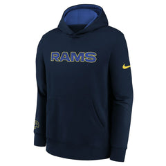 Youth 2025 Rivalries Collection Club Hoodie - Los Angeles Rams Hoodies