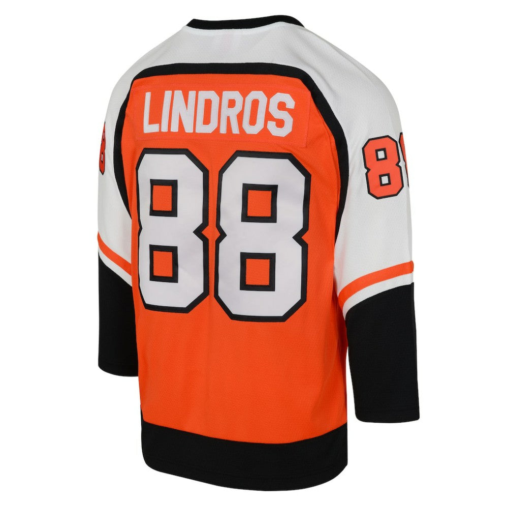 NHL Eric Lindros Philadelphia Flyers Mitchell & Ness Youth 1996/97 Power Play 2.0 Player Jersey with Captain Patch