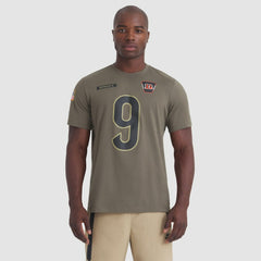 Joe Burrow  2025 Salute to Service Name & Number T-Shirt - Cincinnati Bengals T-shirts