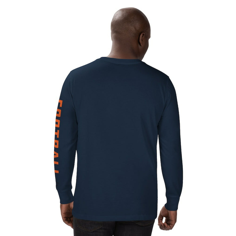 Starter Half Time Long Sleeve T-Shirt - Chicago Bears T-shirts