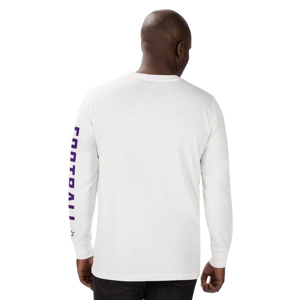 Starter Half Time Long Sleeve T-Shirt - Minnesota Vikings T-shirts